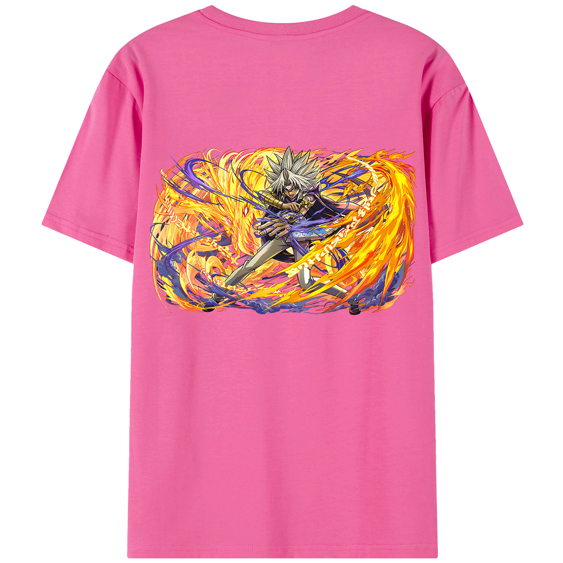 （画像用） 遊☆戯☆王 Yu-Gi-Oh! レディース半袖Tシャツ(バックプリント)